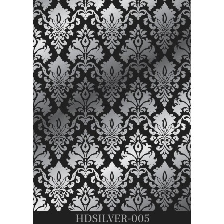 Transfer RUB-ON Silver. 30x42 cm. HDS005 Cadence | L'aura Bella