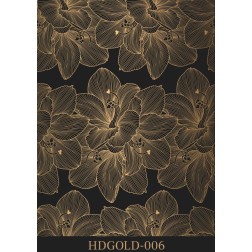 Transfer RUB-ON Gold Flores. 30x42cm HDG006 Cadence | L'aura Bella