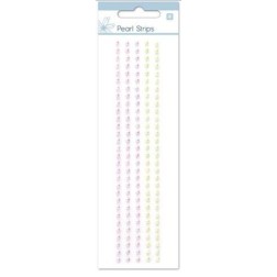 Perlas. PEARL STRIP . KAISERCRAFT PTY LTD. Perlas: colores lavanda y verde. 150 uds.