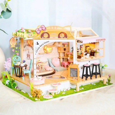 Casa en Miniatura: Café del Gato. Figured'Art. | L'aura Bella