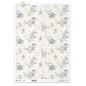 Flores Variadas. Papel de arroz A3 para decoupage. ITD Collection. R1436L Flores Variadas. Papel de arroz A3 para decoupage. ITD Collection. R1436L