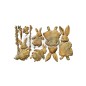 Molde Bunny Trail Tales. Decor Moulds® Redesign. 681883