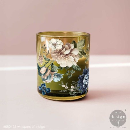 Whispers Of Indigo. REDESIGN LUXE TRANSFERS®. Transfer, calcomanía. 680428