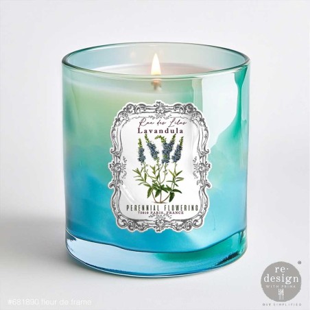 Fleur De Frame. REDESIGN LUXE TRANSFERS®. Transfer, calcomanía. 681890