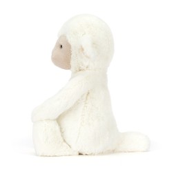 Skipson Lamb, corderito blanco. Peluche Jellycat. BAS3LAM