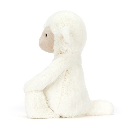 Skipson Lamb, corderito blanco. Peluche Jellycat. BAS3LAM
