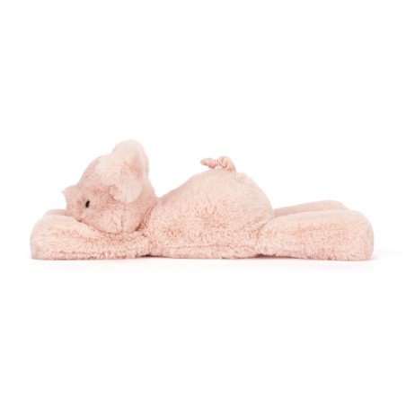 Smudge Pig, cerdito tumbado. Peluche Jellycat. SMG2PG