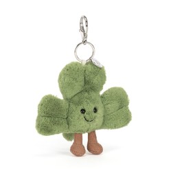 Amuseables Siofra Shamrock Bag Charm Jellycat. A4SHMBC | L'aura Bella