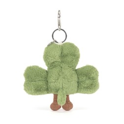 Amuseables Siofra Shamrock Bag Charm Jellycat. A4SHMBC | L'aura Bella