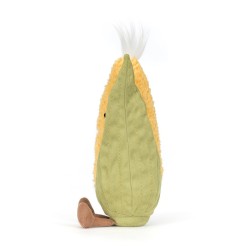 Amuseables Sweetcorn, maiz feliz. Jellycat. A4SWEE | L'aura Bella