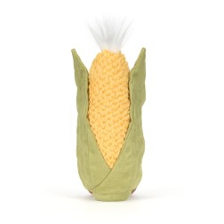 Amuseables Sweetcorn, maiz feliz. Jellycat. A4SWEE | L'aura Bella