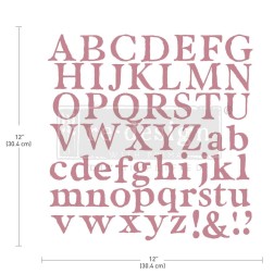 Alpha. Sellos DECOR STAMP REDESIGN 647933| L'aura Bella