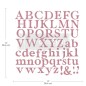ALPHA, alfabeto. Sello REDESIGN DECOR STAMPS – 12″X12″ (58 pzs) ALPHA, alfabeto. Sello REDESIGN DECOR STAMPS – 12″X12″ (58 pzs)