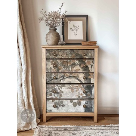 Rustic Reverie. Papel de Decoupage Redesign. A1. Diseño Reversible. 679613