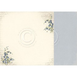 Papel scrapbooking Bluebells Pion Design PD5508F | L'aura Bella