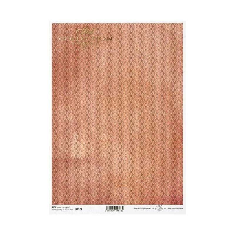 Fondo rojo. Papel de arroz A4 para decoupage. ITD Collection Fondo rojo. Papel de arroz A4 para decoupage. ITD Collection