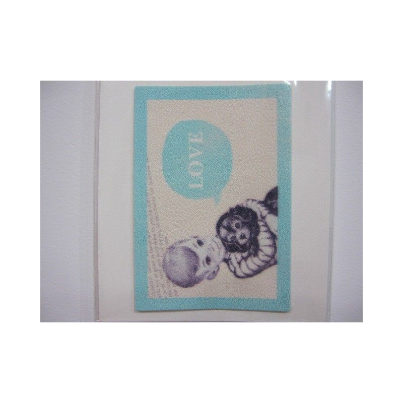 Pegatina para papel y tela. Love. Dailylike. Decoraciones, Pegatinas