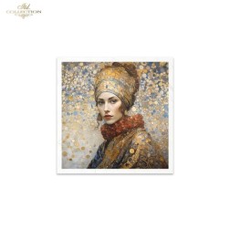 Retratos de mujeres. Pack 6 papeles de arroz.  ITD | L'aura Bella