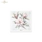 Magnolias y flor de manzano. Set de 6 papeles de arroz para decoupage, 14.8 x 14.8 cm. ITD. Magnolias y flor de manzano. Set de 6 papeles de arroz para decoupage, 14.8 x 14.8 cm. ITD.