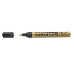 Rotulador Sakura Pen-touch Medio. Oro. 2 mm | L'aura Bella