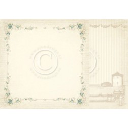 Papel scrapbooking Forget me not PD5706F | L'aura Bella