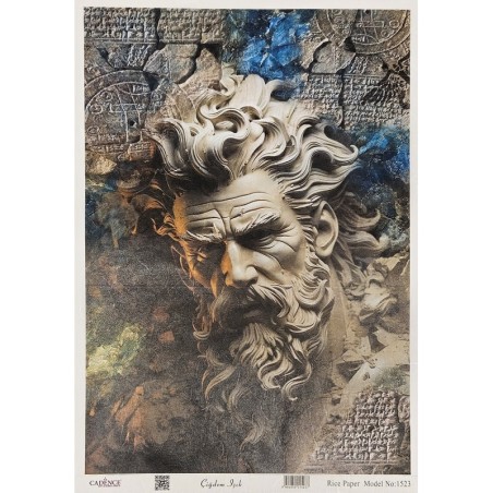 Hades. Olimpo. Papel Arroz decoupage. A3. Cadence | L'aura Bella