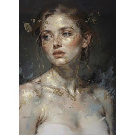 Freckles A1. Papel Decoupage Mint by Michelle | L'aura Bella