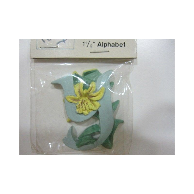 "Y". Letra de resina | L'aura Bella