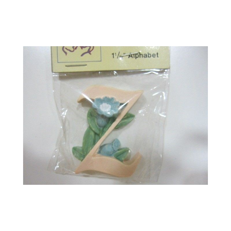 "Z". Letra de resina | L'aura Bella