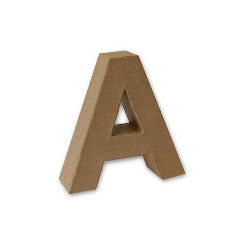 A. Letra de papel maché | L'aura Bella