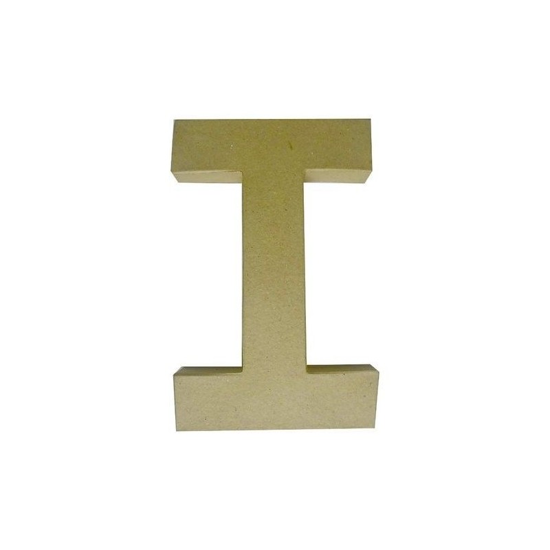 I. Letra de papel maché | L'aura Bella