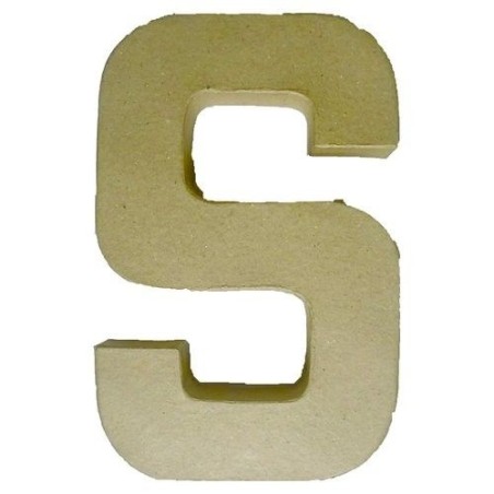 S. Letra de papel maché | L'aura Bella