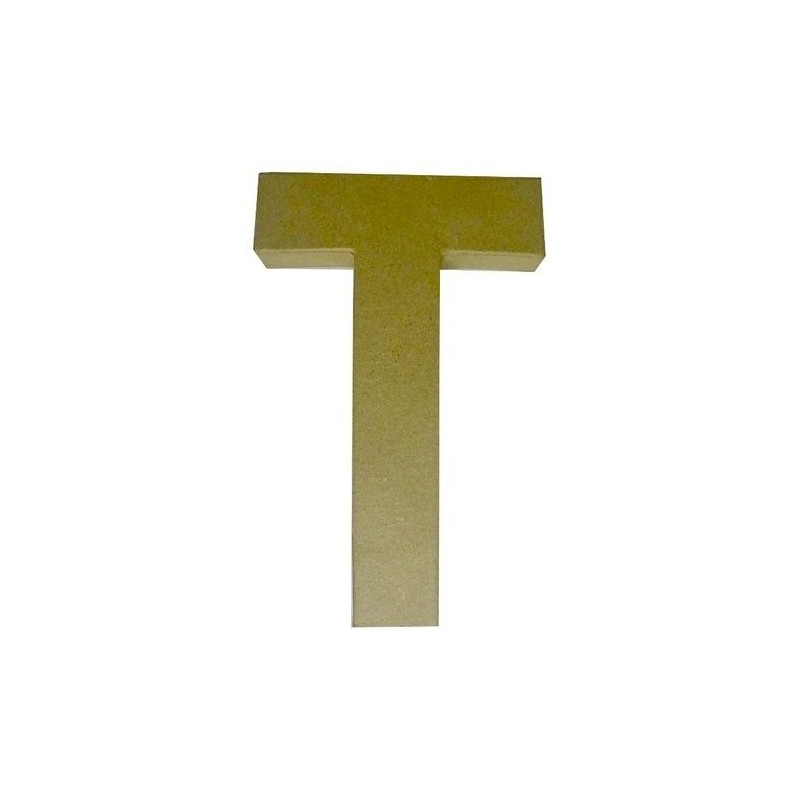 T. Letra de papel maché | L'aura Bella