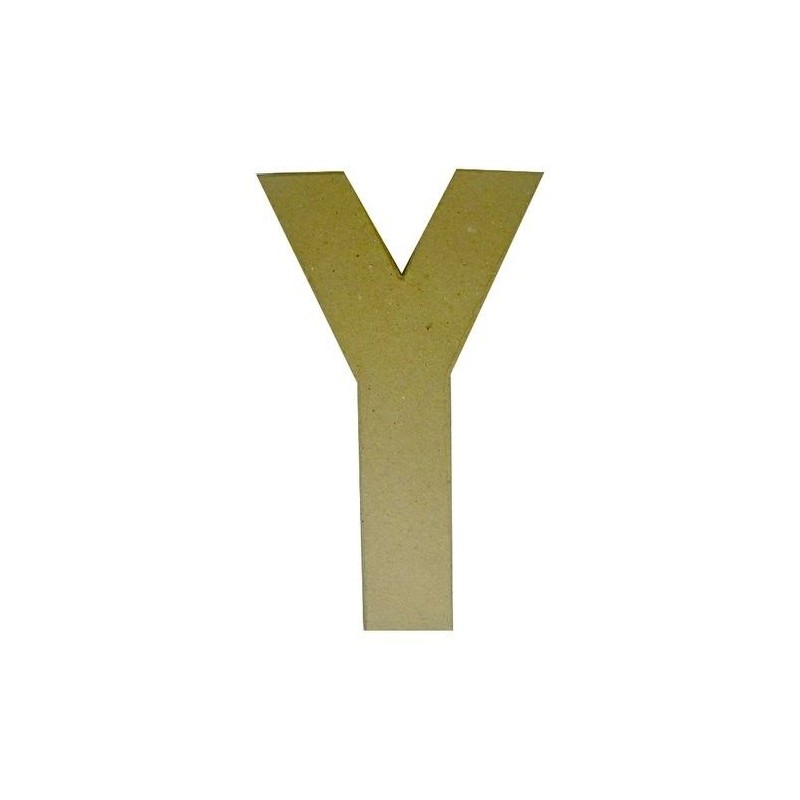 Y. Letra de papel maché | L'aura Bella