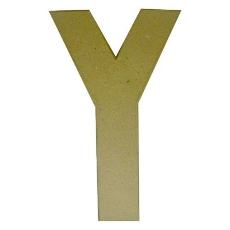 Y. Letra de papel maché | L'aura Bella
