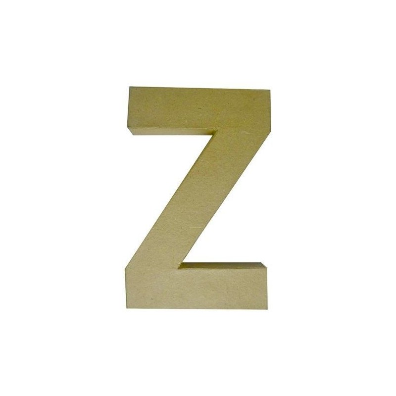 Z. Letra de papel maché | L'aura Bella