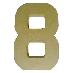 8. número de papel maché | L'aura Bella