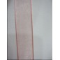 Lazo organza rosa claro 15mm. 1 metro