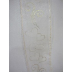 cinta con motivos matrimonio, beige. 40Mm. 1 metro
