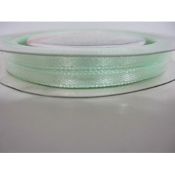 Cinta satén verde pálido 3mm. 1 metro