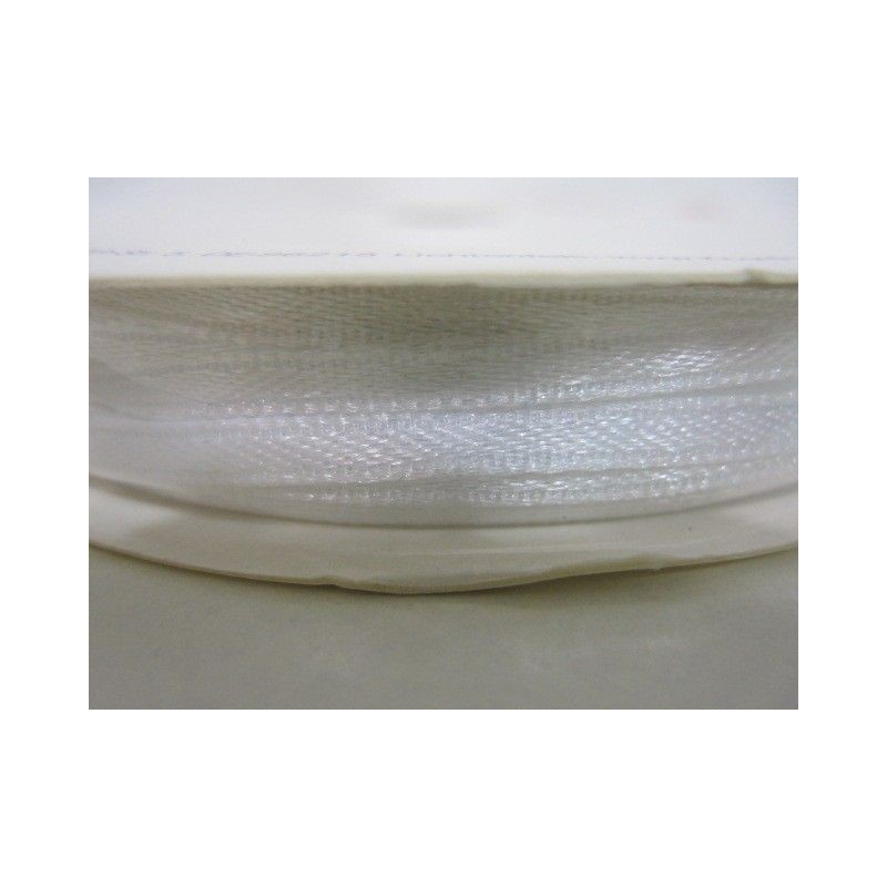 Cinta satén blanco 3mm. 1 metro