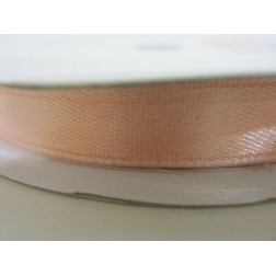 Cinta satén albaricoque 10mm. 1 metro