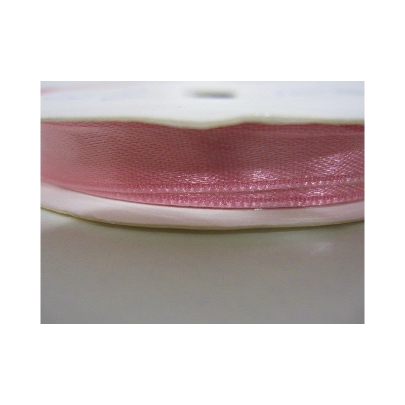 Cinta satén rosa 10mm. 1 metro