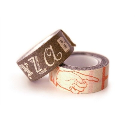 Washi tape: Hello. 2 pzs.