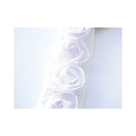 Cinta de flores blancas, L'aura Bella