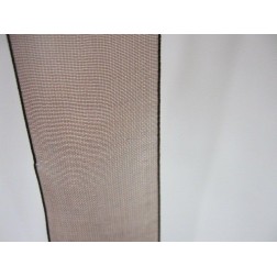 Lazo organza marrón oscuro 27mm. 1 metro