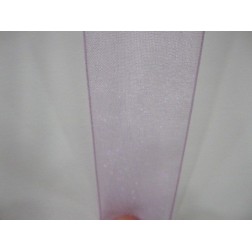 Lazo organza lila 27mm. 1 metro