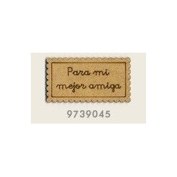 Decoraciones, Para mi mejor amiga  Madera |L' aura Bella