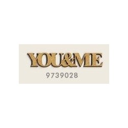 Decoraciones, Formas filigranas y palabras, You & Me