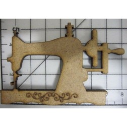 Decoraciones, Formas filigranas y palabras, Máquina de coser